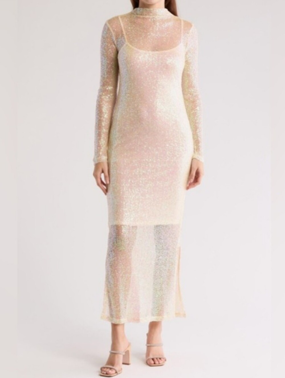 STEVE MADDEN BLAKELY SEQUIN DRESS